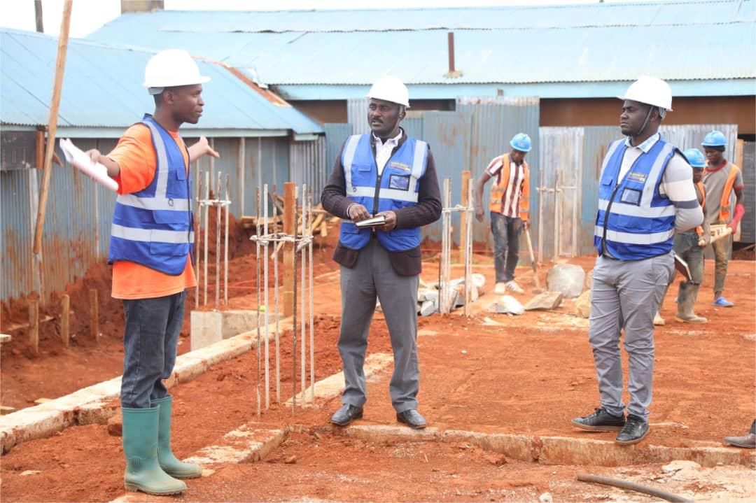 Our Approach to Construction – Hamerkop team on site with foundations and rebar